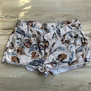 Madewell Hawaiian Floral Shorts